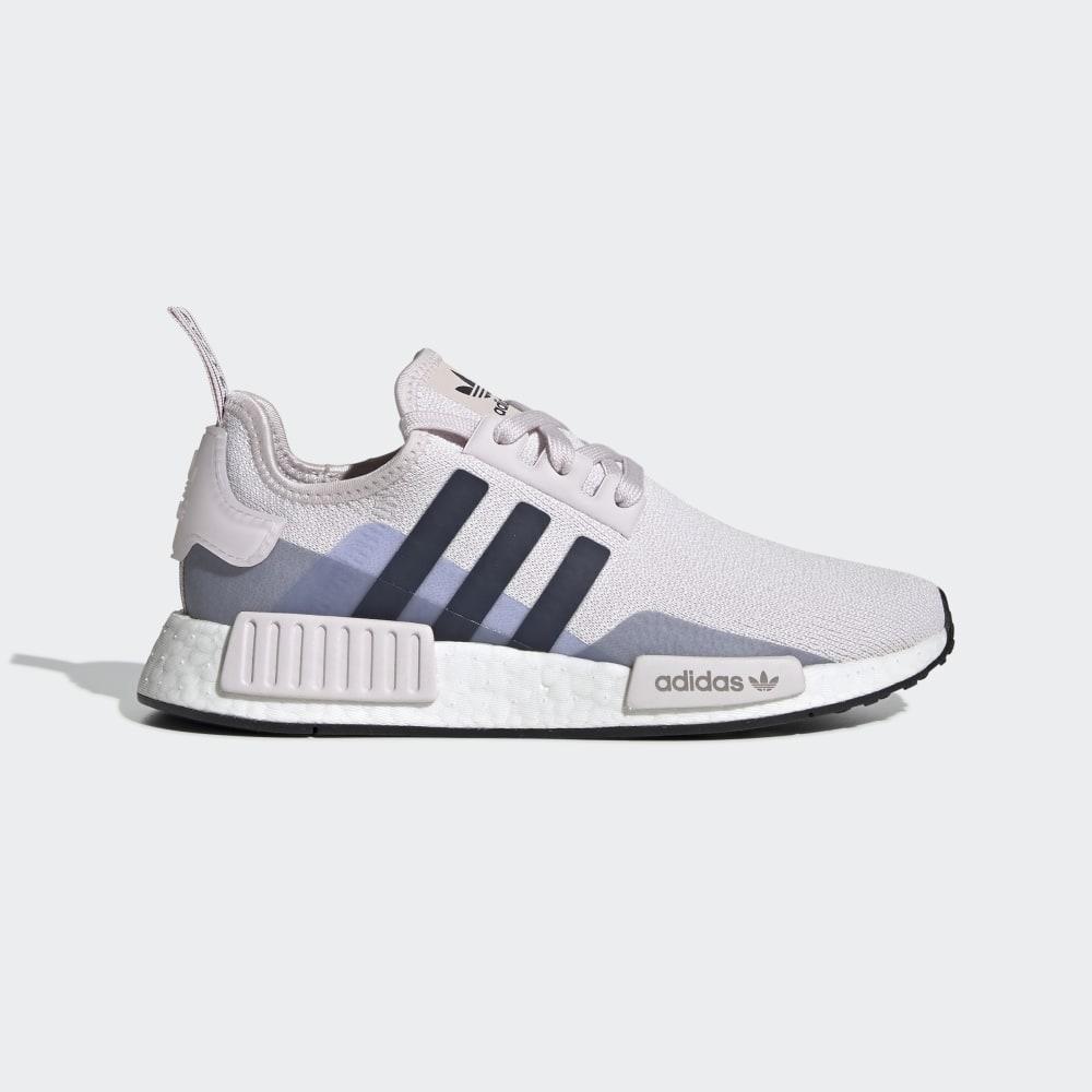 Adidas Women's NMD_R1 Originals Shoes Purple/Navy Ireland EE5176